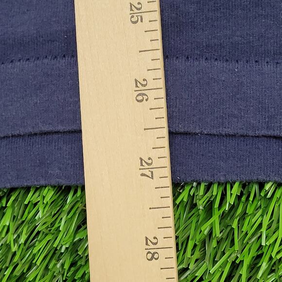 Vintage 90s Fruit-of-the-Loom Shirt Large 21x27 Faded Blue - Picture 11 of 13